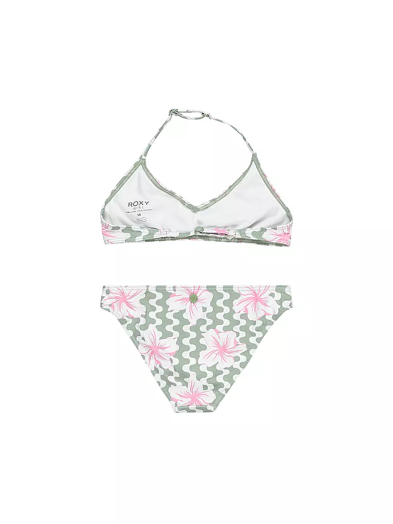 Roxy M Dchen Bikini Party Waves Basic Tri Bra Set Bunt